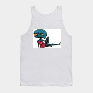 Casual Alien Tank Top